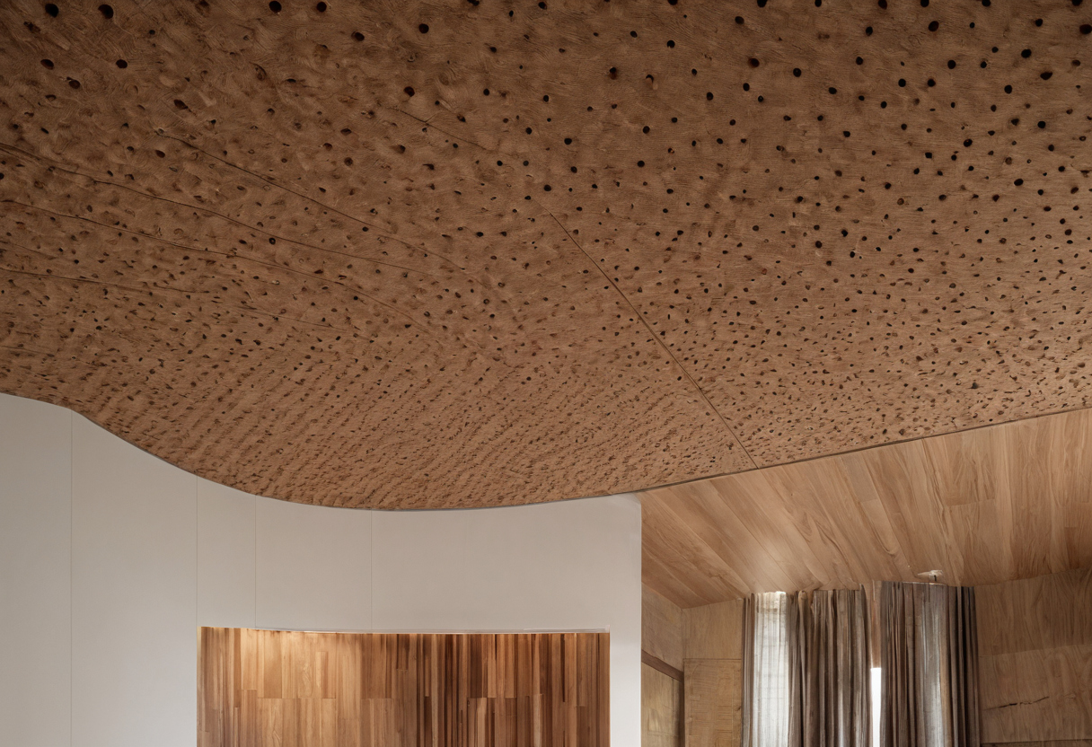 Architecturally integrated acoustic panels for high-end homes