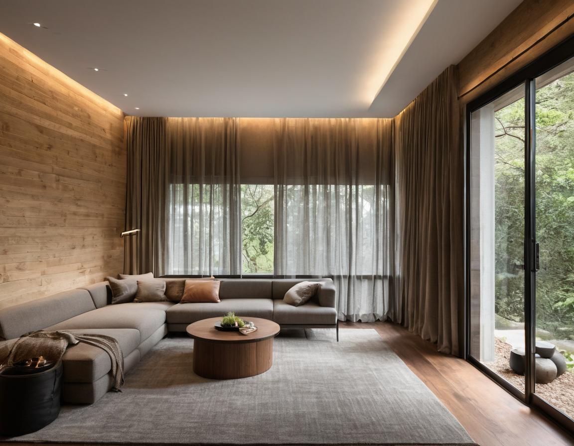 Selecting acoustic treatments based on room function and design style