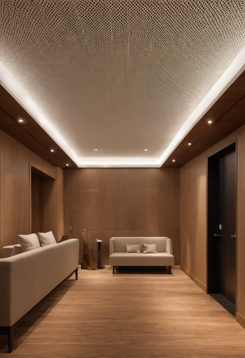 Design style determines where acoustic treatments can fit